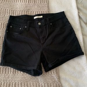 Levi’s black shorts